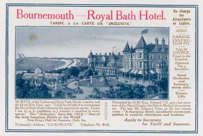 Bournemouth - Royal Bath Hotel de English School