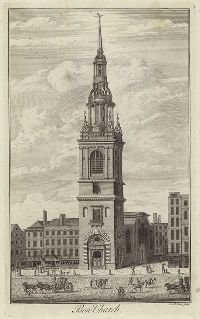 Iglesia de Bow, Londres de English School