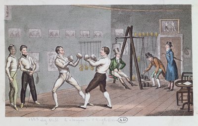 Boxeo en Inglaterra, 1823 de English School