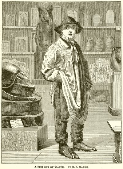 Niño en el museo, un pez fuera del agua de English School