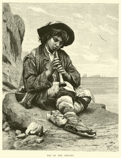 Chico de los Abruzos de English School