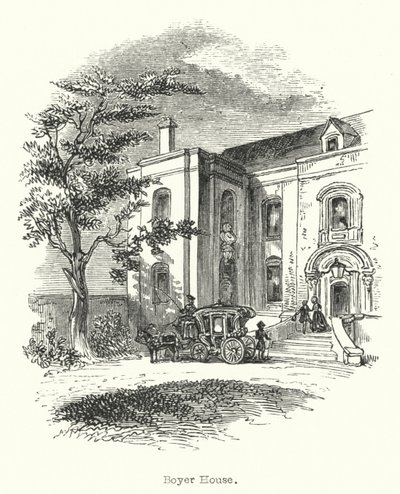 Casa de Boyer (grabado) de English School