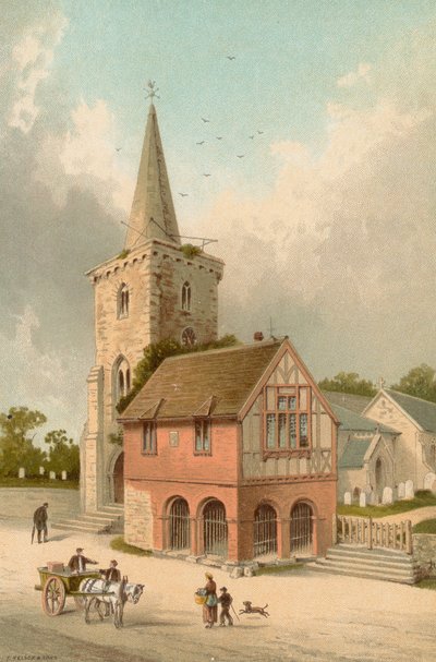 Iglesia y Ayuntamiento de Brading--Isla de Wight de English School
