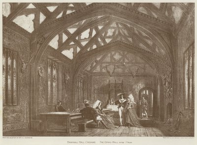 Bramhall Hall, Cheshire, El comedor de English School