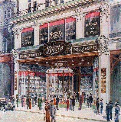 Sucursal de Boots en 182 Regent Street de English School
