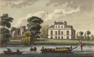 Casa de Brandeburgo, Hammersmith, Londres, hogar de Carolina de Brunswick, Reina del Reino Unido y esposa separada del Rey Jorge IV de English School