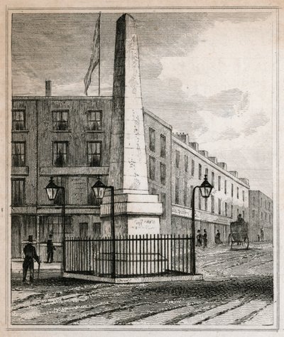 Obelisco de Brass Crosbys de English School