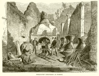 Horno de Pan Descubierto en Pompeya de English School
