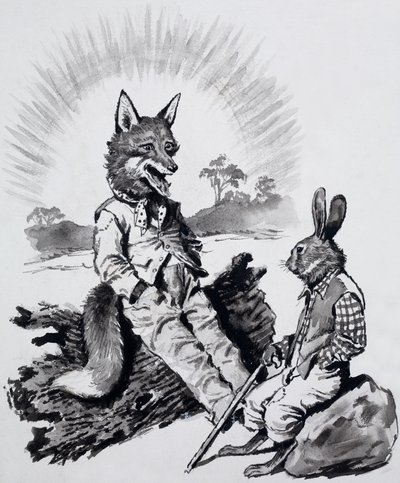 Brer Rabbit y Brer Fox de English School