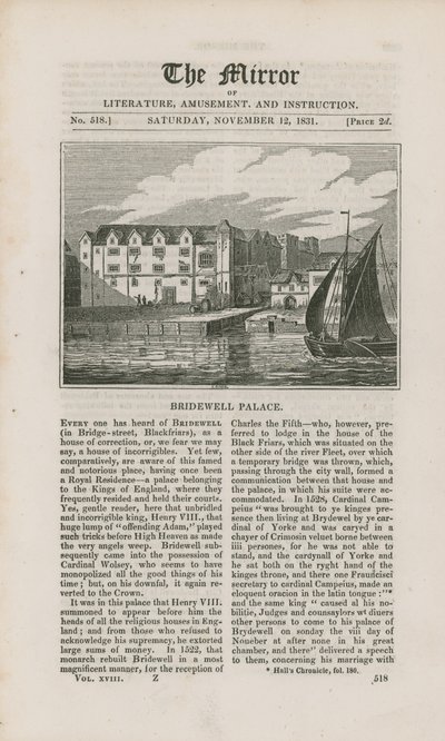 Palacio de Bridewell de English School