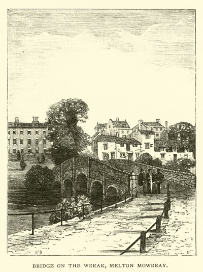Puente sobre el Wreak, Melton Mowbray de English School