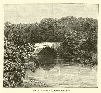 Brig o Balgownie, a través del Don de English School