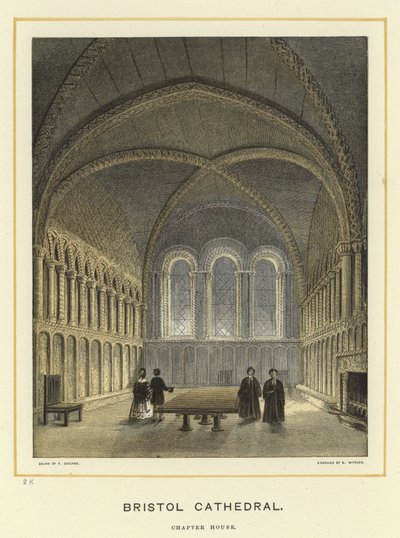 Catedral de Bristol, sala capitular de English School