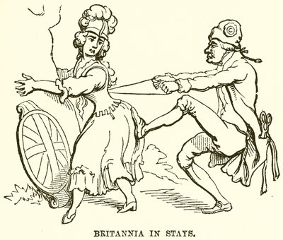 Britannia en corsé de English School