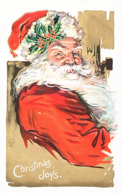 Tarjeta de Navidad británica de English School