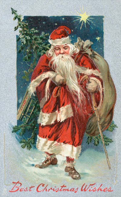 Tarjeta de Navidad británica de English School