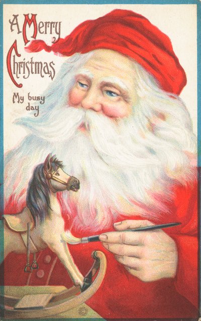 Tarjetas de Navidad británicas de English School