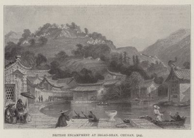 Campamento Británico en Irgao-Shan, Chusan de English School