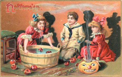 Tarjeta de Halloween británica de English School