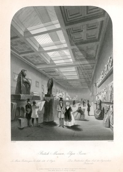 Museo Británico - Sala Elgin de English School