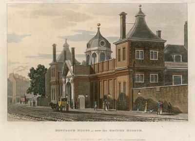Museo Británico en Montague House de English School
