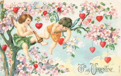 Tarjeta de San Valentín británica de English School
