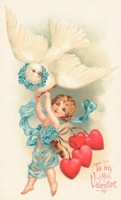 Tarjeta de San Valentín británica de English School