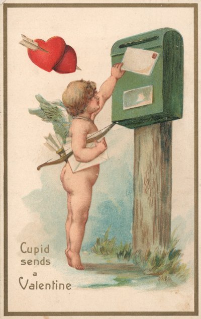 Tarjeta de San Valentín británica de English School