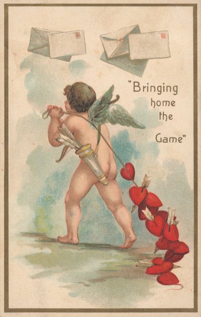 Tarjeta de San Valentín británica de English School