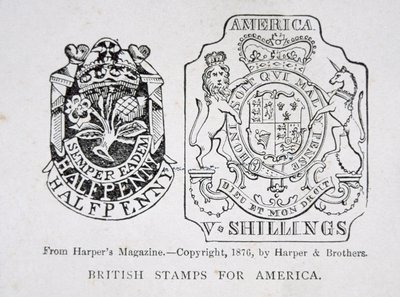 Sellos británicos para América de English School