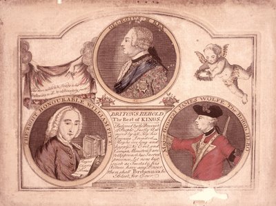 Británicos contemplen al mejor de los reyes..., 1762 de English School