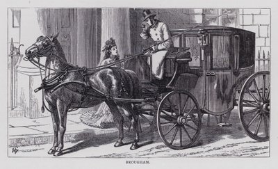 Brougham (grabado) de English School