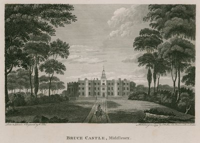 Castillo de Bruce, Tottenham, Londres de English School
