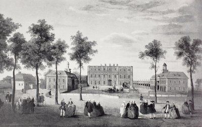 Casa de Buckingham, 1750 de English School