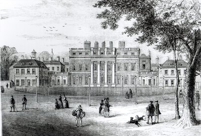 Casa de Buckingham en 1775, de 