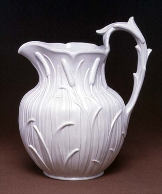 Jarra de agua de Bullrush, hecha en Hanley, Ridgeway & Abington, c.1848-60 de English School