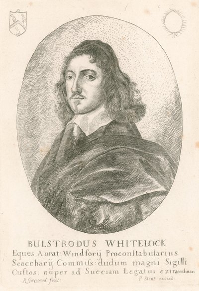 Bulstrode Whitelock (1605-75), comisionado del Gran Sello bajo Cromwell de English School