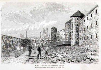 Cementerio en la Prisión de Millbank, de 