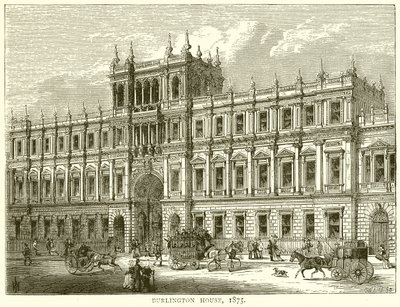 Casa Burlington, 1875 de English School