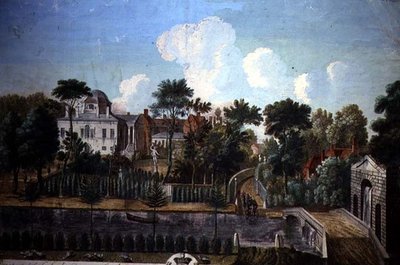 Casa Burlington, Chiswick, diseñada por William Kent (1685-1748) 1725-36 de English School