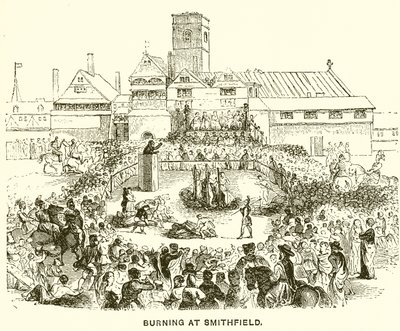 Quema en Smithfield de English School