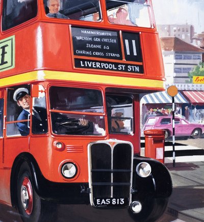 Conductor de autobús de English School