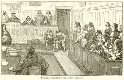 Bushell entregando el veredicto del jurado de English School
