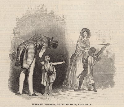 Niños bosquimanos, Salón Egipcio de English School