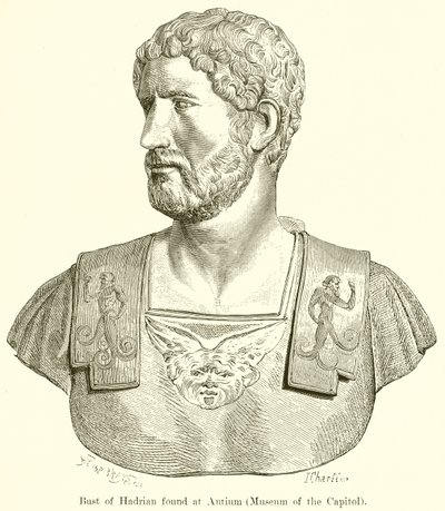 Busto de Adriano encontrado en Antium de English School