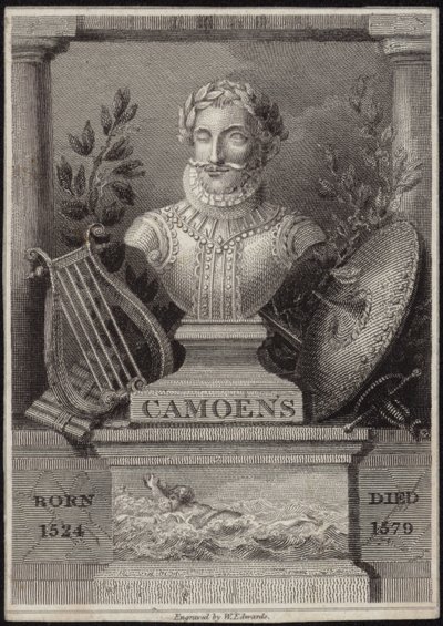 Busto de Luis de Camoens de English School