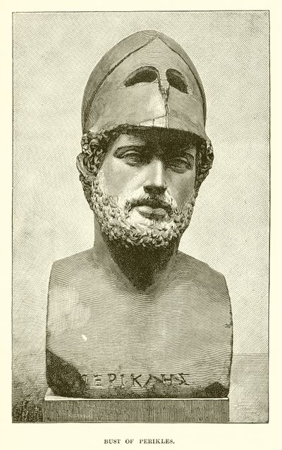 Busto de Pericles de English School