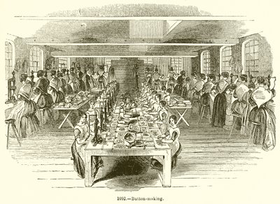 Fabricación de botones de English School