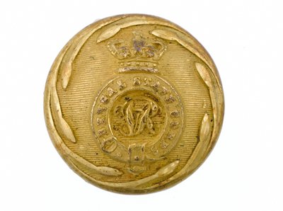 Botón, Cuerpo de Estado Mayor de Bengala, 1861-1876 de English School
