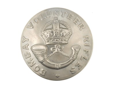 Botón, Rifles Voluntarios de Bombay, 1901-1947 de English School